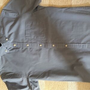 Banana Republic Charcoal Button-Down Shirt